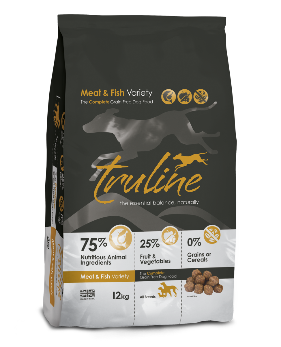 Truline Meat & Fish Grain Free Dry Dog Food - 12kg_0